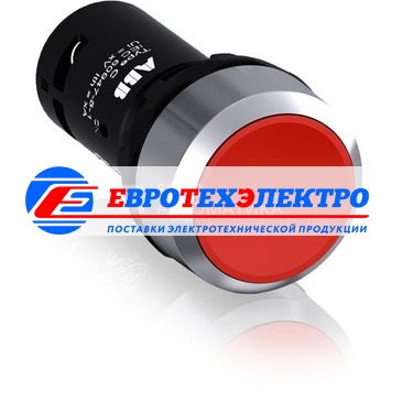 ABB Кнопка CP1-30R-01 красная б/фикс 1HЗ
