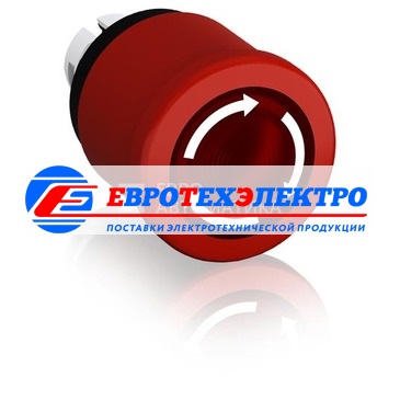 ABB Кнопка MPMT3-11R красная ГРИБОК