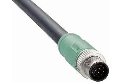 Plug connectors and cables / connecting cables with male connector - Connecting cable (male connector-open) - 6042732