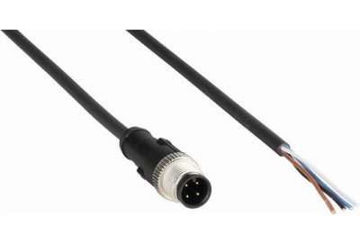 Plug connectors and cables / Connecting cable (male connector-open) - STL-1204-G10MC - 6041750