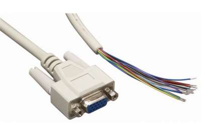 Plug connectors and cables / Connecting cable (female connector-open) - Connection cable for CLV/X 490 (host/term) - 2020303