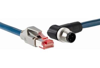 Plug connectors and cables / Connection cables with male connector and male connector - SSL-2J04-H02ME - 6047911