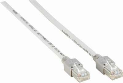 Plug connectors and cables / Connection cables with male connector and male connector - Ethernet data cable - 6026083