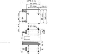 Device protection (mechanical) / Cooling elements - BEF-KPM-DME - 2014457