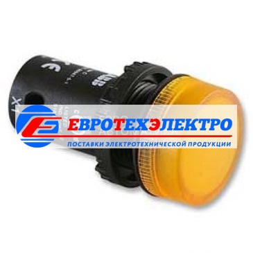 ABB Лампа -светодиод CL-520Y желтый 220В DC