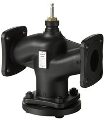 2- port valves with flanged connections, PN 10 - VVF32..