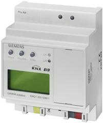 Блок управления N 350 E, IP-контроллер (часы, таймер, события, логика), крепление на DIN-рейку, 4 ТЕ - 5WG13501EB01 - 5WG1350-1EB01