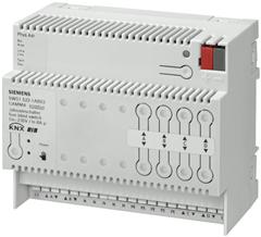 Модуль управления жалюзи N 521, 4х230V AC 6A, с распознаванием конечных точек хода, для установки на DIN-рейку, 4 ТЕ - 5WG15221AB03 - 5WG1522-1AB03