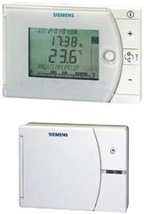 Электронные контроллеры комнатной температуры с таймером, большим дисплеем и слайдером - REV..