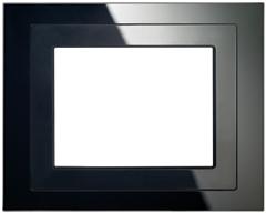 Рамка UP 588/814, для информационных панелей UP 588, чёрное стекло (снимается с производства) - 5WG15888AB14 - 5WG1588-8AB14