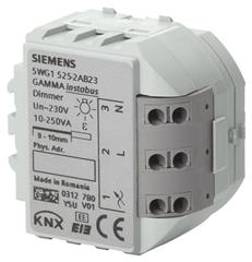 Universal Dimmer, 1 x 230 V AC, 250 VA, (R,L,C load) - RS 525/23 - 5WG1525-2AB23