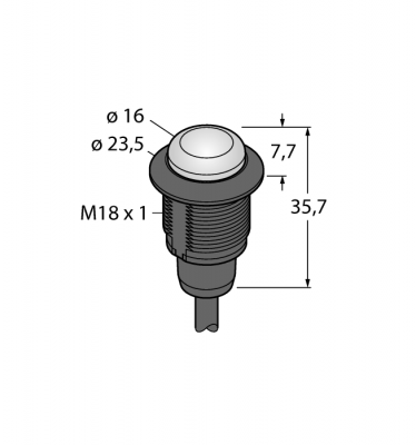 светодиодный индикатормаяк - S18LYXXP