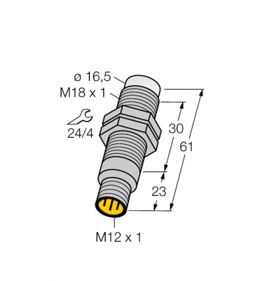 светодиодный индикатормаяк - M18GRY2PQ