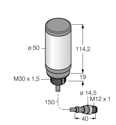 светодиодный индикаторбашенный индикатор - CL50GXXPQP