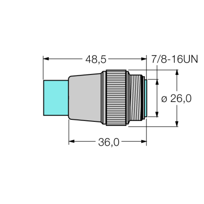 Аксессуары для полевых шинОконечный резистор шины - RSV-49TR-EX