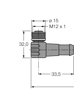 Стандартная версия идентификационного соединительного кабеля BL - WK4.5T-5/S2500