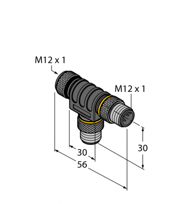 Соединительная системаT-разветвитель без кабеля - VT2-FKM5-FSM5-FSM5
