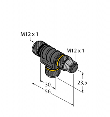 Соединительная системаT-разветвитель без кабеля - VT2-FKM5-FKM5-FSM5