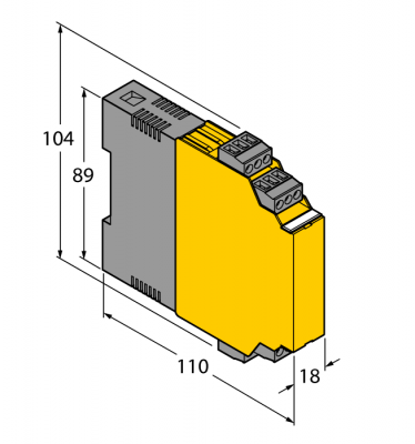 temperature measuring amplifier1-канальный - IM34-11EX-CI/K51