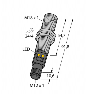 температурные датчикидатчик инфракрасного излучения - M18TUP6EQ