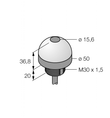Pick-to-Lightдатчик положениядиффузионный датчик с фиксированным подавлением фона - K50APFF100GRE