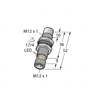 Индуктивный датчик - NI10U-MT12-AP6X-H1141