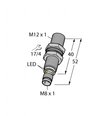 Индуктивный датчик - BI4U-M12-AP6X-V1131