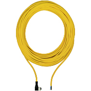 Принадлежности для устройств с фоторелейными барьерами PSENopt - PSEN op cable angle M12 5-pole 50m - 630365