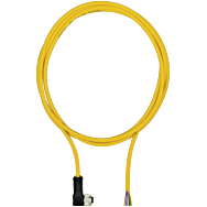 Принадлежности для устройств с фоторелейными барьерами PSENopt - PSEN op cable angle M12 8-p. shield. 5m - 630317