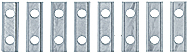 Принадлежности для устройств с фоторелейными барьерами PSENopt - PSEN op Bracket kit adjustable - 630326