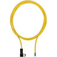 Принадлежности для устройств с фоторелейными барьерами PSENopt - PSEN op cable angle M12 4-p. shield. 3m - 630306