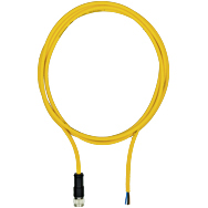 Принадлежности для устройств с фоторелейными барьерами PSENopt - PSEN op cable axial M12 4-p. shield. 5m - 630304