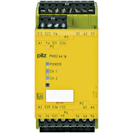 Реле безопасности PNOZelog – E-STOP, защитные двери, световые решетки - PNOZ e6.1p 24VDC 4n/o 2so - 774192