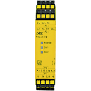 Реле безопасности PNOZelog – E-STOP, защитные двери, световые решетки - PNOZ e3.1p C 24VDC 2so - 784139