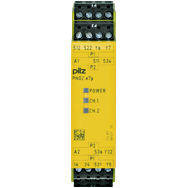 Реле безопасности PNOZelog – E-STOP, защитные двери, световые решетки - PNOZ e7p 24VDC 2 so - 774197