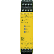 Реле безопасности PNOZelog – E-STOP, защитные двери, световые решетки - PNOZ e5.11p 24VDC 2so - 774190