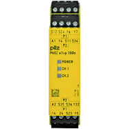 Реле безопасности PNOZelog – E-STOP, защитные двери, световые решетки - PNOZ e3vp 300/24VDC 1so 1so t - 774138