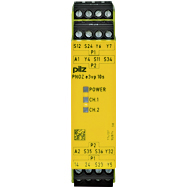 Реле безопасности PNOZelog – E-STOP, защитные двери, световые решетки - PNOZ e3vp 10/24VDC 1so 1so t - 774137