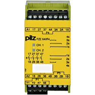 Реле безопасности PNOZ X – Расширение контактов - PZE X4VP4 24VDC 4n/o - 777586