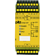 Реле безопасности PNOZX – Контроль двуручного управления - P2HZ X1P C 240VAC 3n/o 1n/c 2so - 787439
