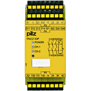 Реле безопасности PNOZ X – E-STOP, защитная дверь, световая решетка - PNOZ X3P C 24-240VACDC 3n/o 1n/c 1so - 787313