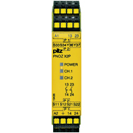 Реле безопасности PNOZ X – E-STOP, защитная дверь, световая решетка - PNOZ X2P C 48-240VACDC 2n/o - 787307