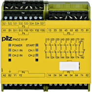 Реле безопасности PNOZ X – E-STOP, защитная дверь, световая решетка - PNOZ X11P 230-240VAC 24VDC 7n/o 1n/c 2so - 777086