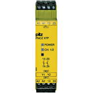 Реле безопасности PNOZ X – E-STOP, защитная дверь, световая решетка - PNOZ X7P 24VAC/DC 2n/o - 777059