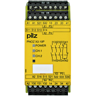 Реле безопасности PNOZ X – E-STOP, защитная дверь, световая решетка - PNOZ X3.10P 24VACDC 3n/o 1n/c 1so - 777314