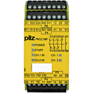 Реле безопасности PNOZ X – E-STOP, защитная дверь, световая решетка - PNOZ X8P 24 VDC 3n/o 2n/c 2so - 777760