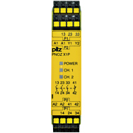 Реле безопасности PNOZ X – E-STOP, защитная дверь, световая решетка - PNOZ X1P C 24VDC 3n/o 1n/c - 787100