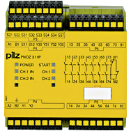 Реле безопасности PNOZ X – E-STOP, защитная дверь, световая решетка - PNOZ X11P C 110-120VAC 7n/o 1n/c 2so - 787083