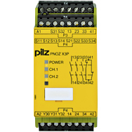 Реле безопасности PNOZ X – E-STOP, защитная дверь, световая решетка - PNOZ X3P 24VDC 24VAC 3n/o 1n/c 1so - 777310