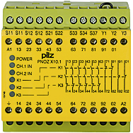 Реле безопасности PNOZ X – E-STOP, защитная дверь, световая решетка - PNOZ X10.1 42 VAC 6n/o 4n/c 6LED - 774741